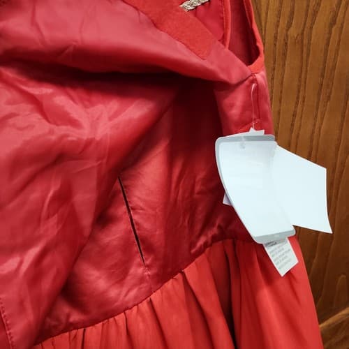 Size XL Adaptive Special Needs Disney Moana Girls A-Line Ruffle Dress, Red - Thumbnail 6