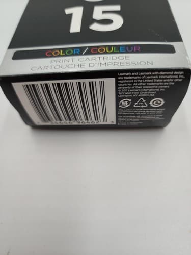 Lexmark 15 (18C2110 ) Black Ink Jet Cartridge - Thumbnail 9