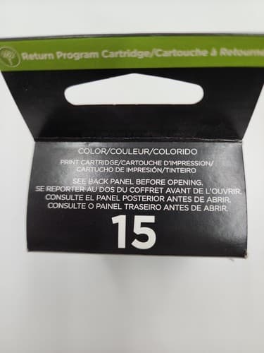Lexmark 15 (18C2110 ) Black Ink Jet Cartridge - Thumbnail 8