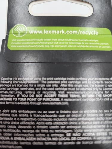 Lexmark 15 (18C2110 ) Black Ink Jet Cartridge - Thumbnail 5