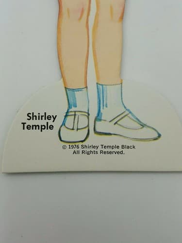 Vintage Shirley Temple Paper Dolls Set 1976 Whitman Uncut in its Original Box - Thumbnail 8