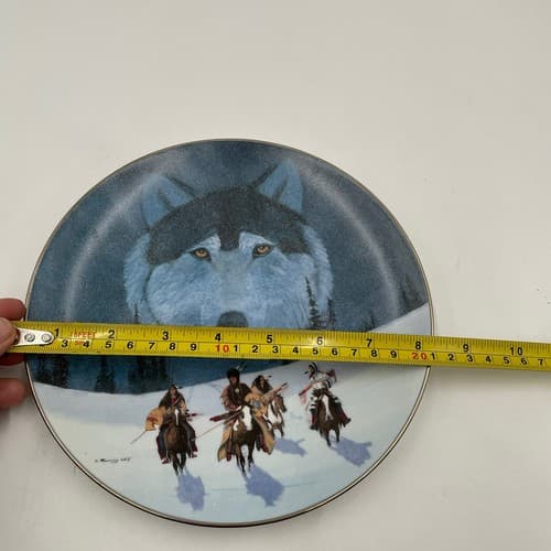 "The Pathfinders" Chosen Messengers Porcelain Plate #8088B Bradex #84-B10-73.1