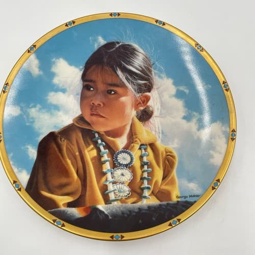 Lenox RIDE TO THE SING Spirit of the Navajo Plate Collection Plate #A0122 - Thumbnail 2