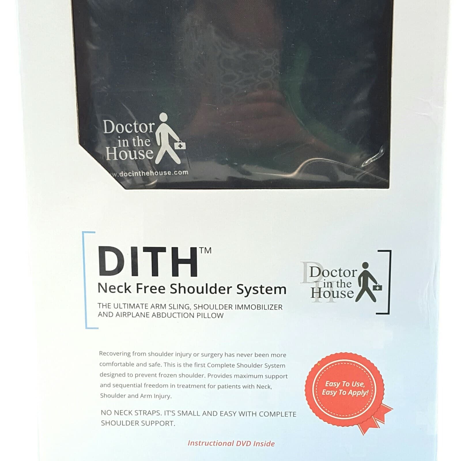 DITH Neck Free Shoulder System Arm Sling Shoulder Immobilizer Airplane Pillow - Thumbnail 12