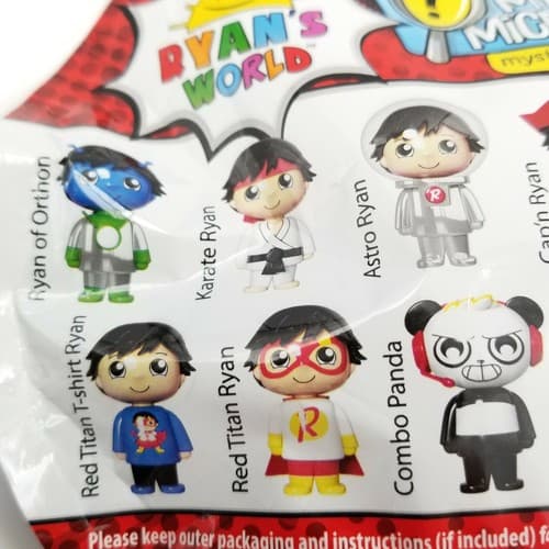 Ryan's World Series 1 Mystery Microverse Figure 2-Pack Lot of 4 Blind Bags Toy - Thumbnail 6