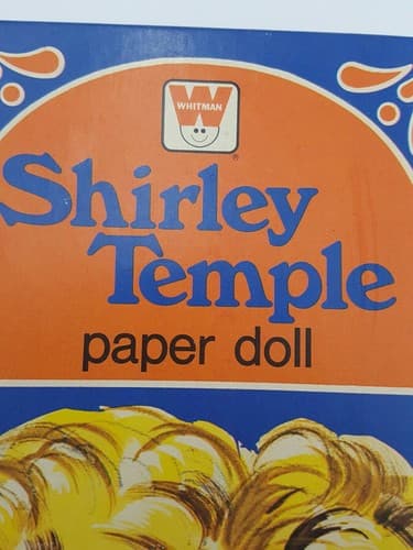 Vintage Shirley Temple Paper Dolls Set 1976 Whitman Uncut in its Original Box - Thumbnail 12