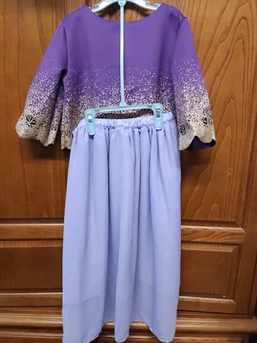 Girls' Disney Jasmine Dress - Purple 9/10- Disney Store - Thumbnail 7