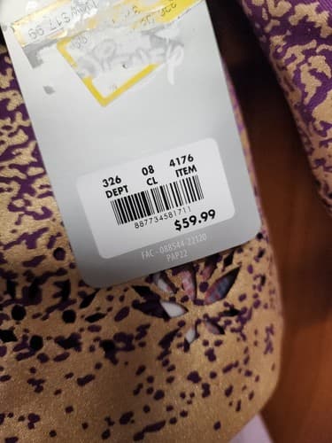 Girls' Disney Jasmine Dress - Purple 9/10- Disney Store - Thumbnail 6