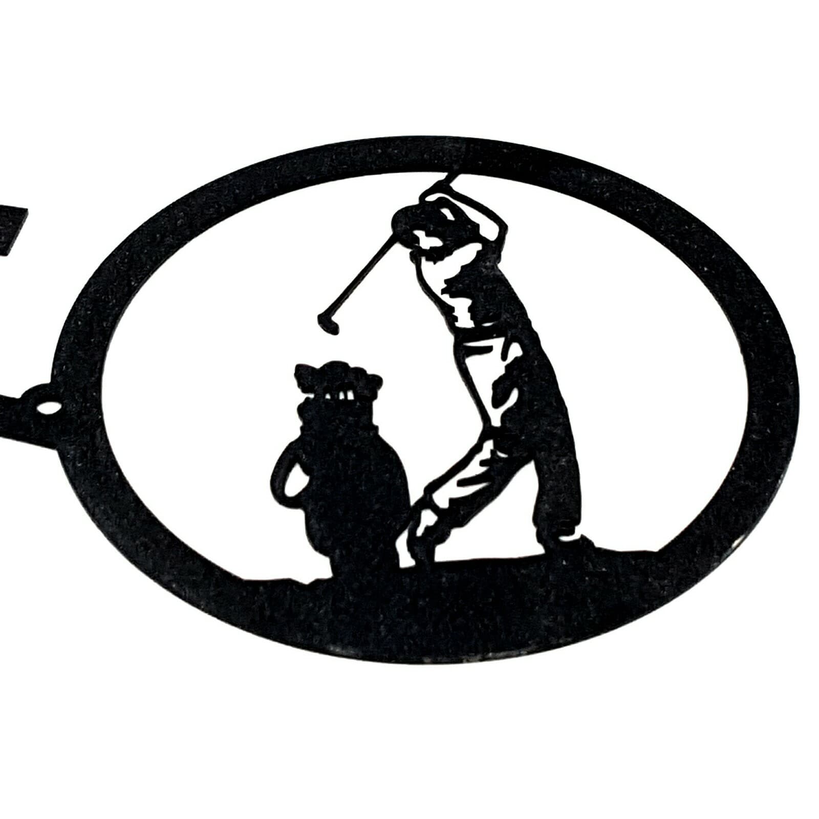 Rustic Home Decor Welcome Golfer Signs Metal Lodge Sports - Thumbnail 7