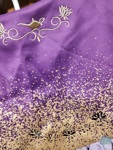 Girls' Disney Jasmine Adaptive Dress - Purple S - Disney Store - Thumbnail 3