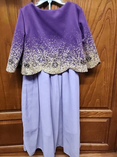 Girls' Disney Jasmine Dress - Purple 7/8- Disney Store - Thumbnail 6