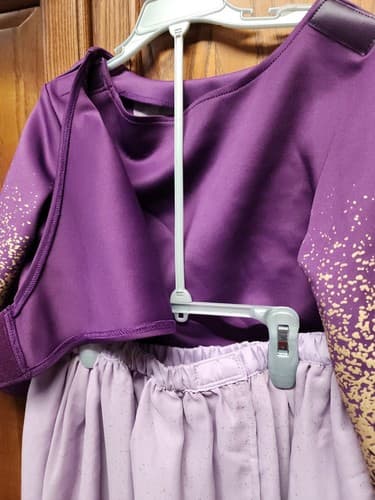 Girls' Disney Jasmine Adaptive Dress - Purple L - Disney Store - Thumbnail 8