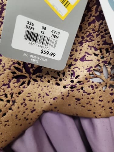 Girls' Disney Jasmine Adaptive Dress - Purple L - Disney Store - Thumbnail 7