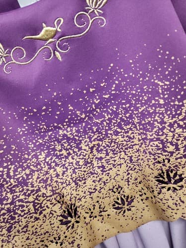 Girls' Disney Jasmine Dress - Purple 9/10- Disney Store - Thumbnail 3