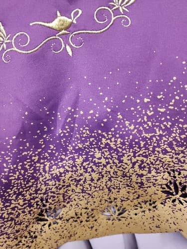 Girls' Disney Jasmine Adaptive Dress - Purple M - Disney Store - Thumbnail 3