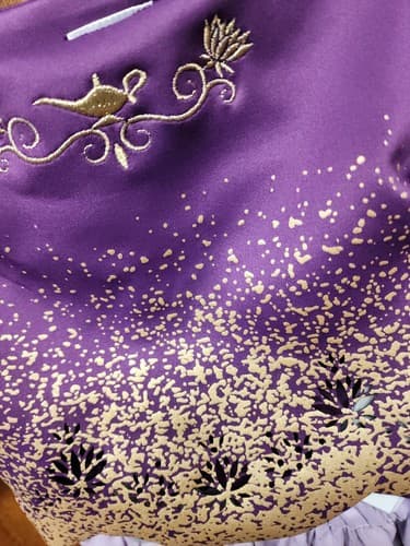 Girls' Disney Jasmine Dress - Purple 3T- Disney Store - Thumbnail 3