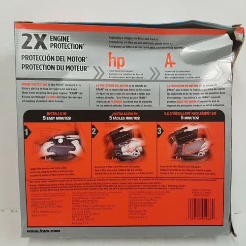 FRAM Extra Guard Air Filter CA8606 DAMAGED BOX - Thumbnail 3