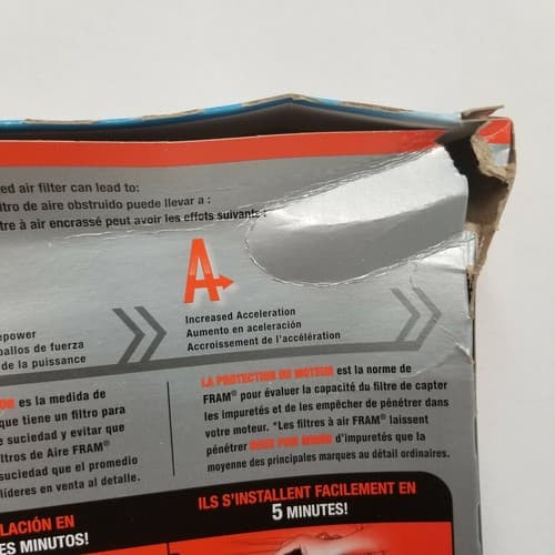 FRAM Extra Guard Air Filter CA8606 DAMAGED BOX - Thumbnail 4