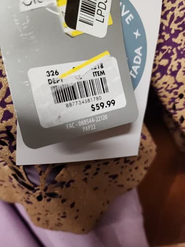 Girls' Disney Jasmine Adaptive Dress - Purple XL - Disney Store - Thumbnail 7