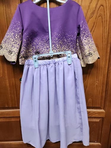 Girls' Disney Jasmine Dress - Purple 5/6- Disney Store - Thumbnail 7