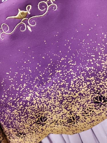 Girls' Disney Jasmine Dress - Purple 5/6- Disney Store - Thumbnail 3