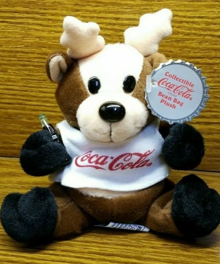 Coca Cola Collectible Plush Lot Vintage Toy Set of 6 Polar Bear Walrus Seal - Thumbnail 6