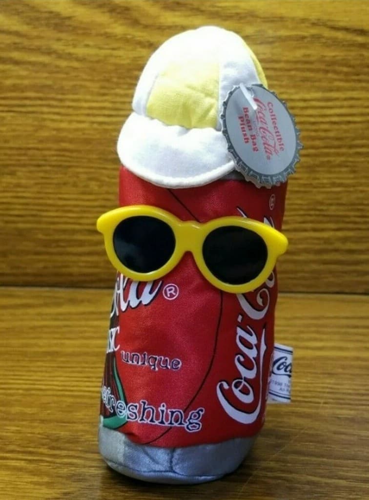 Coca Cola Collectible Plush Lot Vintage Toy Set of 6 Polar Bear Walrus Seal - Thumbnail 2
