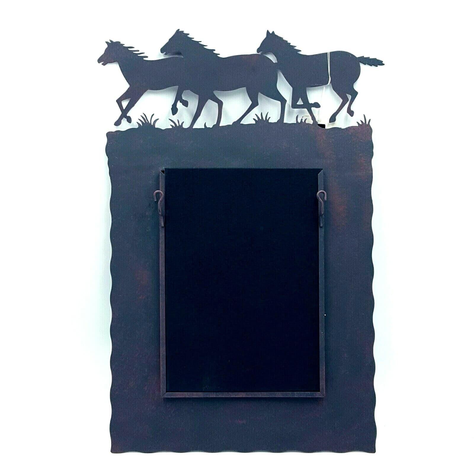 Gift Rustic Home Decor Running Mustang Horse Mirror Dennis East New Hanging - Thumbnail 10