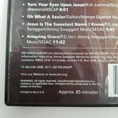 Jim Records CD/DVD Roy Chacon I Will Testify Live Family Worship Center 15-583 - Thumbnail 10