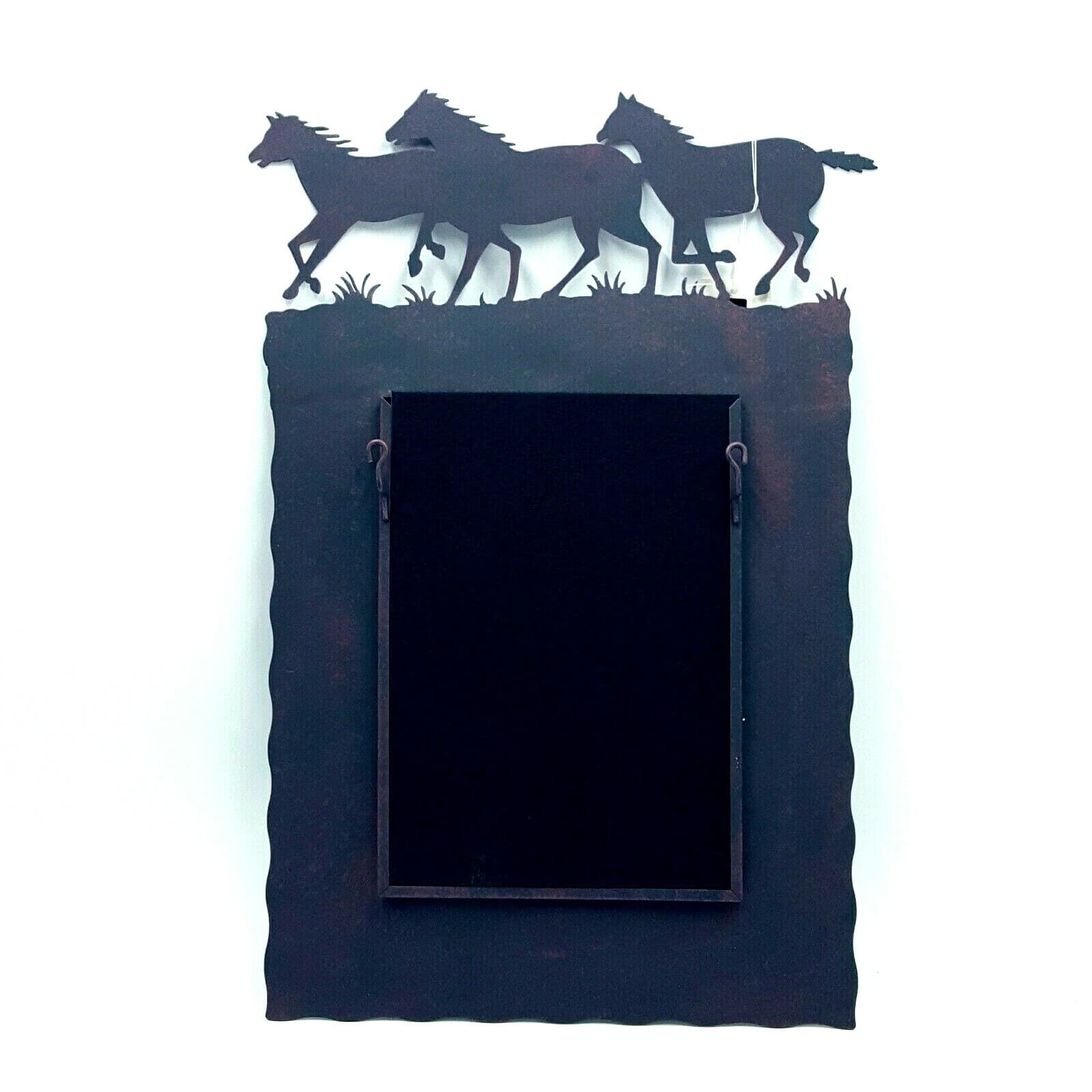 Gift Rustic Home Decor Running Mustang Horse Mirror Dennis East New Hanging - Thumbnail 11