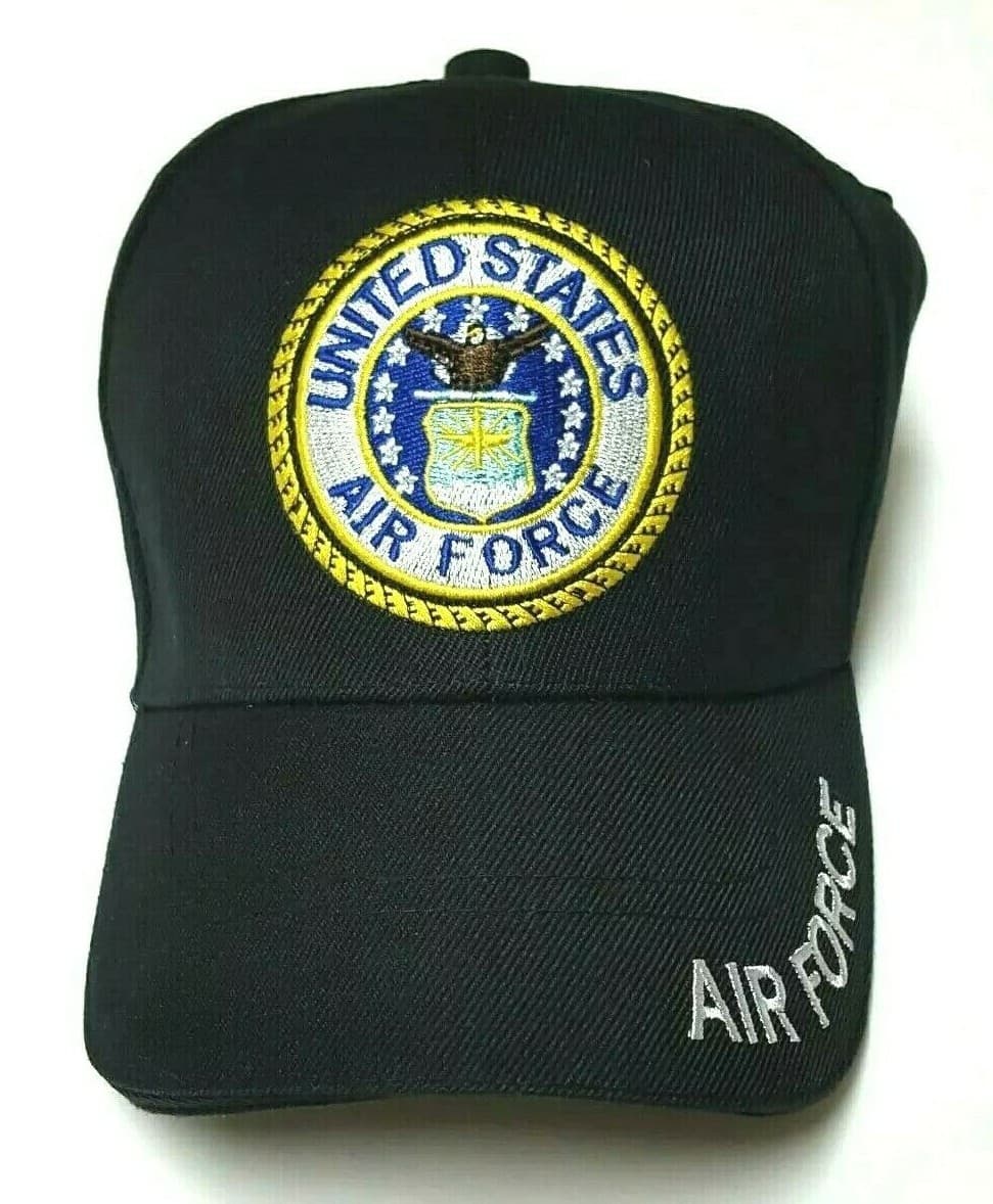US Air Force Emblem Baseball Ball Cap Hat Camo Brown Military Adjustable C1 - Thumbnail 10
