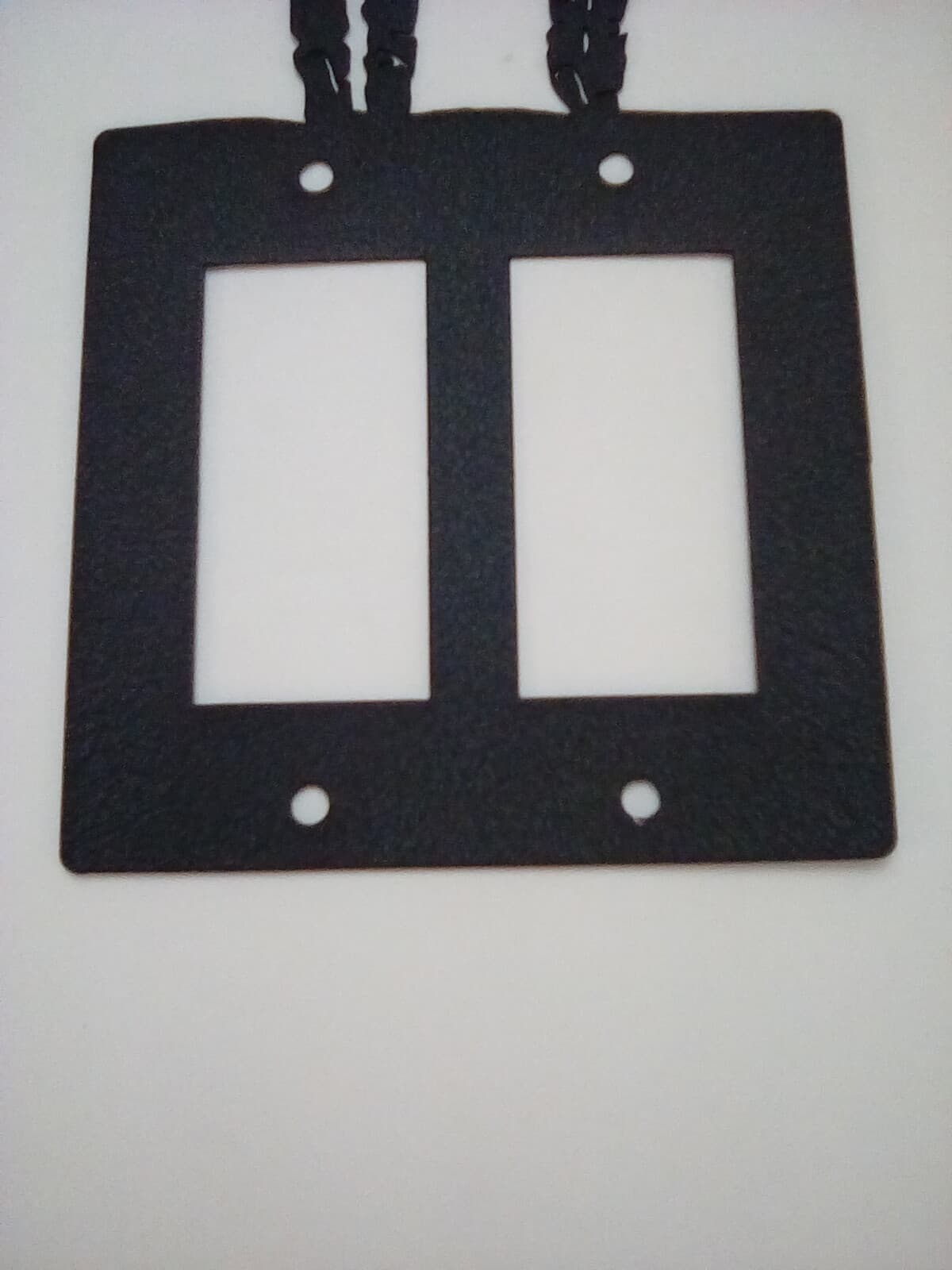 Double Toggle Plate Cover Cowboy Son Metal Farm Cabin Ranch Lodge Rustic New - Thumbnail 4