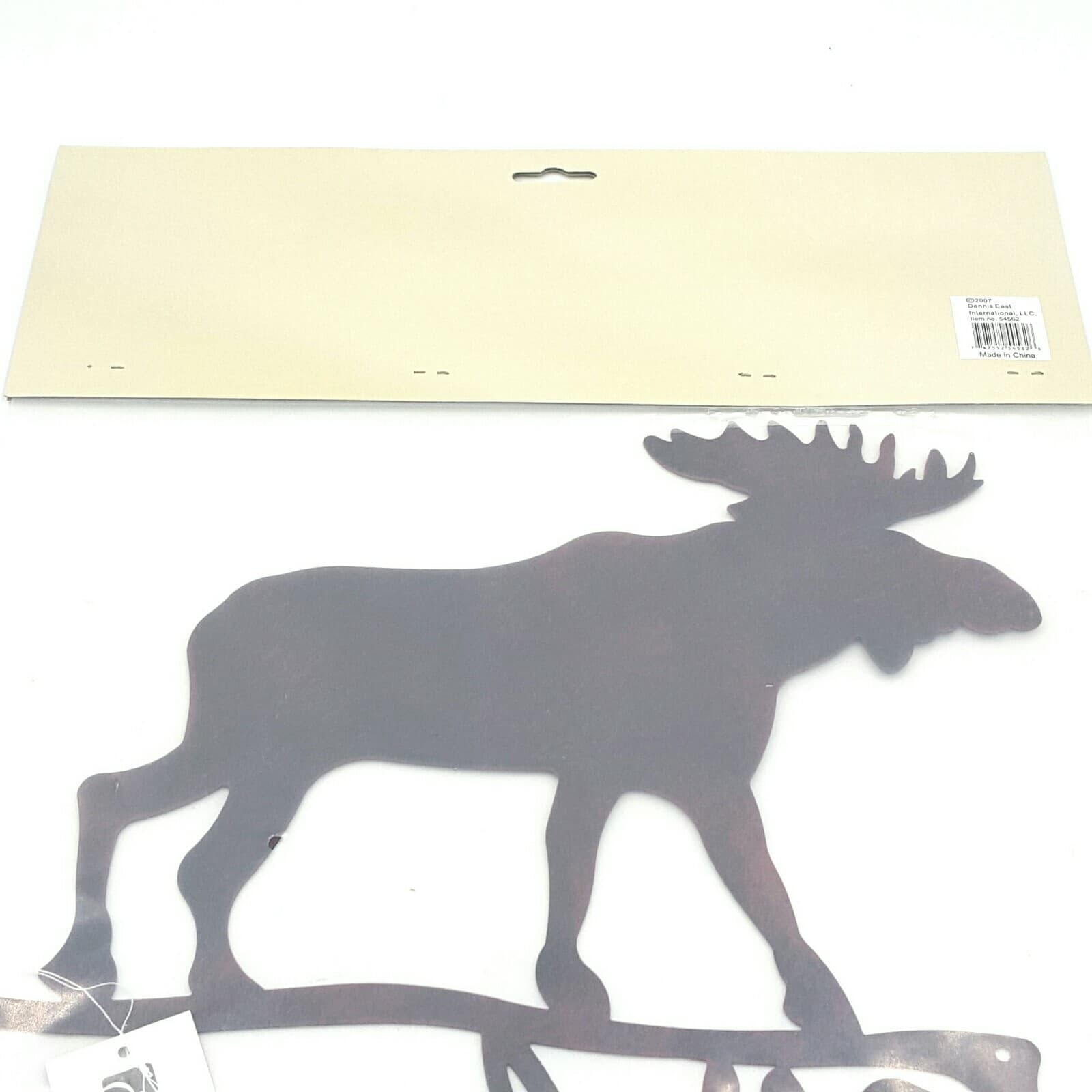 Moose Welcome Plaque Log Cabin Lodge Wilderness High Country Dennis East - Thumbnail 8