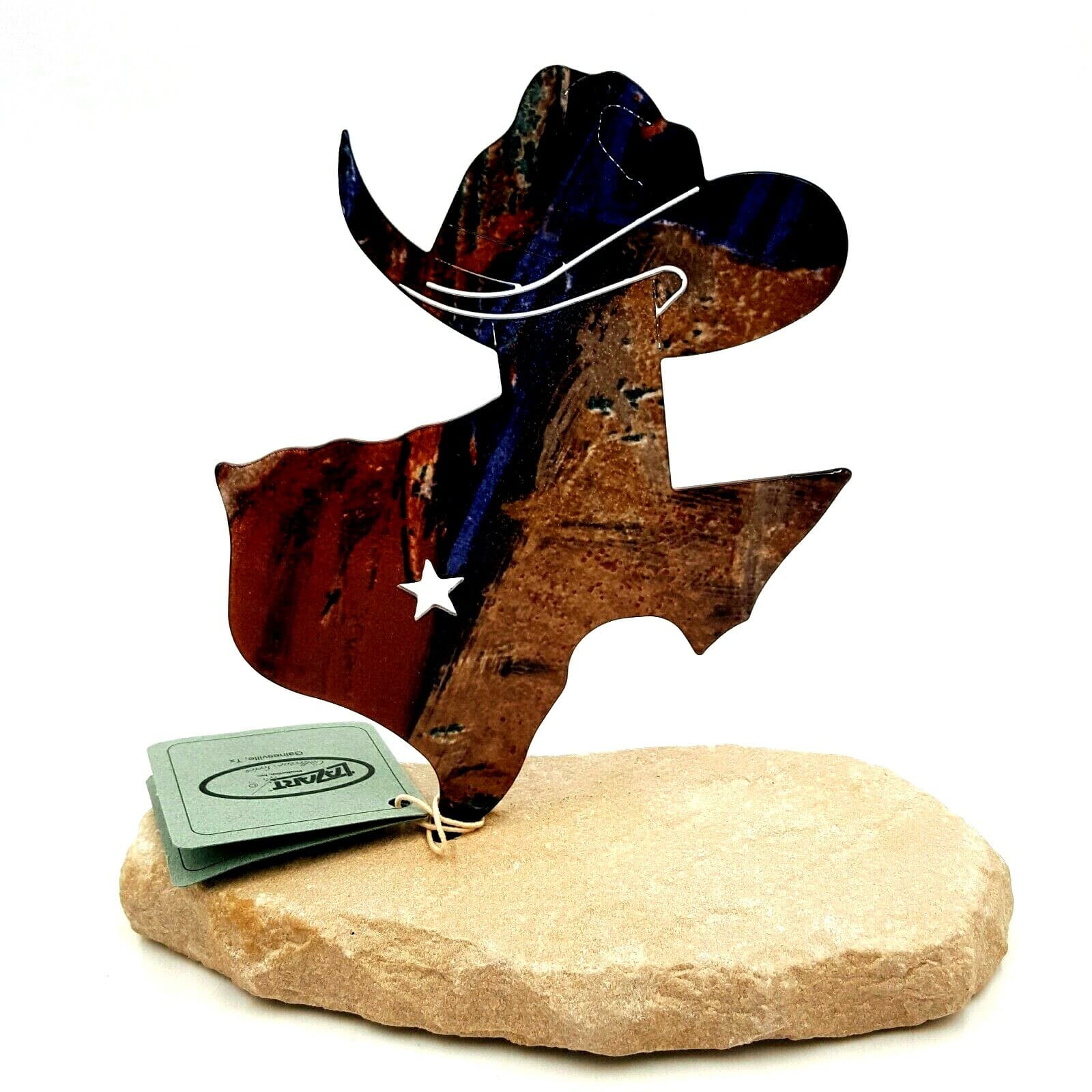 Lazart Texas Rock Metal Art Cowboy Collectors Series - Thumbnail 9