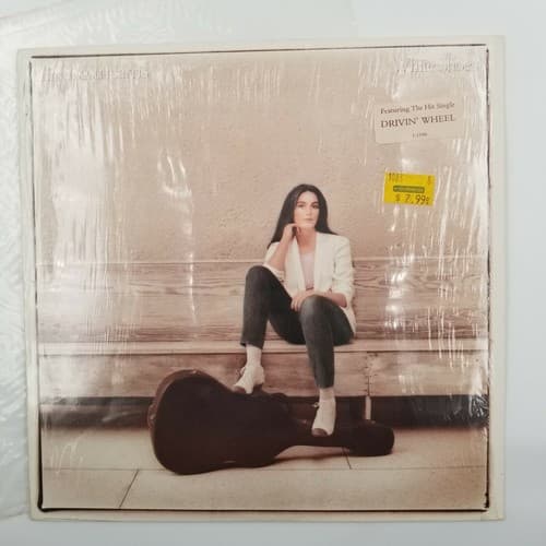 Emmylou Harris ‎White Shoes Vinyl Record LP 1983 Warner Brothers Drivin' Wheel - Thumbnail 2