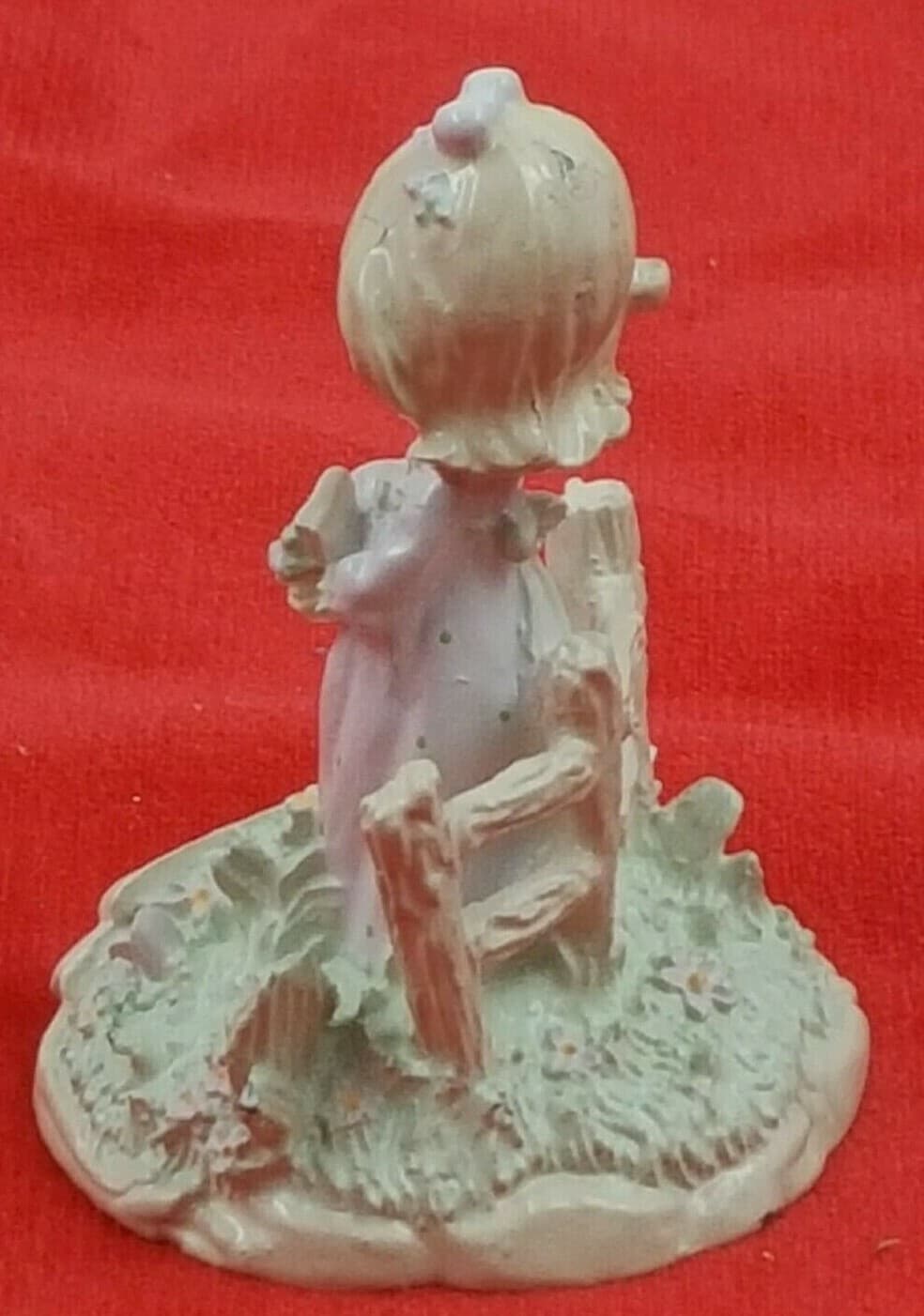 Eneco Spring Precious Moments Figurine Glass Stand Vintage 1990 Samuel J Butcher - Thumbnail 6