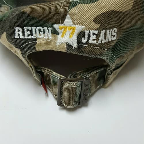 REIGN Authentic Baseball Cap Hat Camouflage 77 Adjustable One Size Fits All C1 - Thumbnail 5