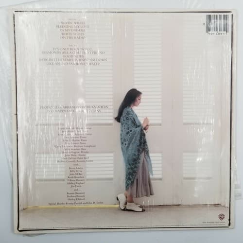 Emmylou Harris ‎White Shoes Vinyl Record LP 1983 Warner Brothers Drivin' Wheel - Thumbnail 5