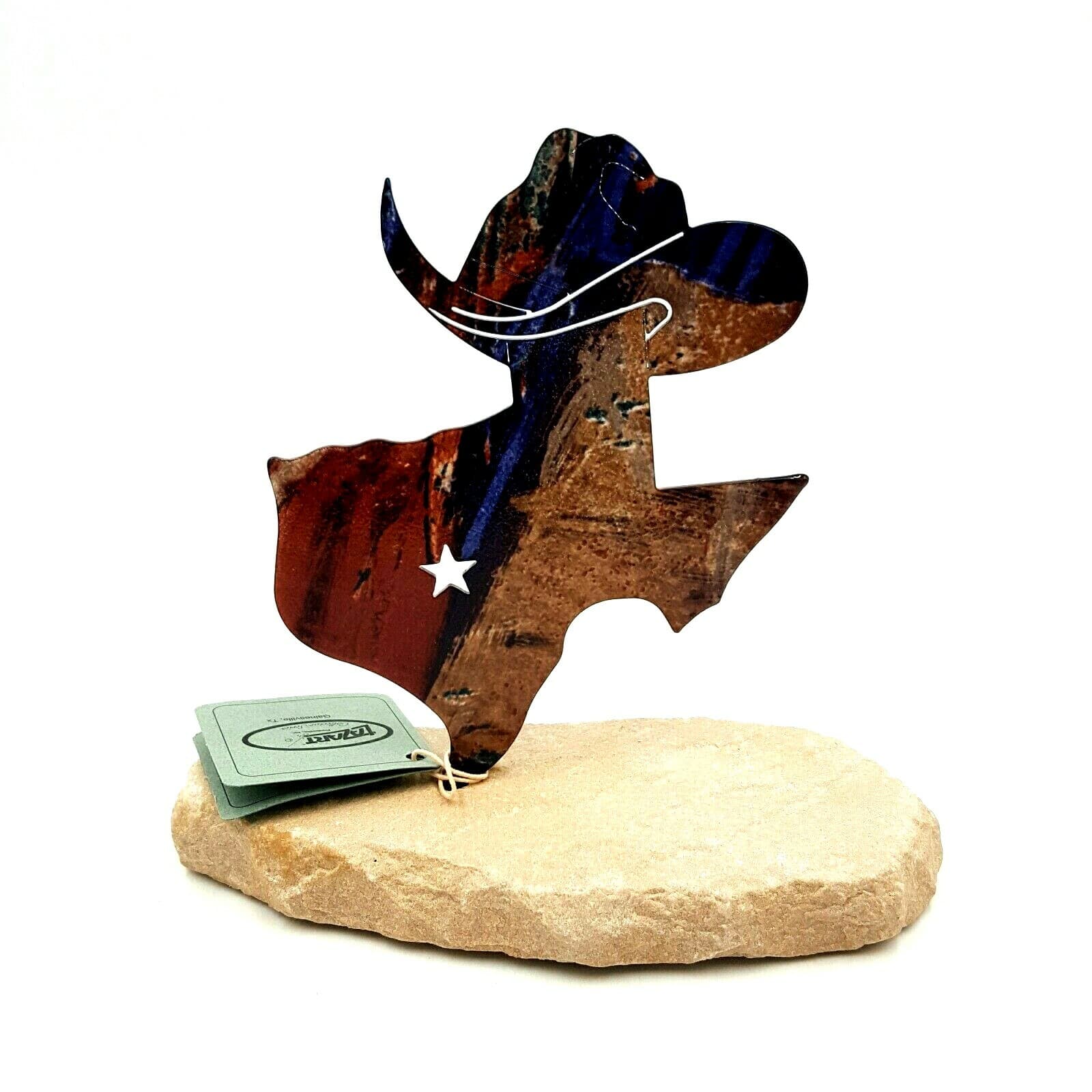 Lazart Texas Rock Metal Art Cowboy Collectors Series - Thumbnail 10