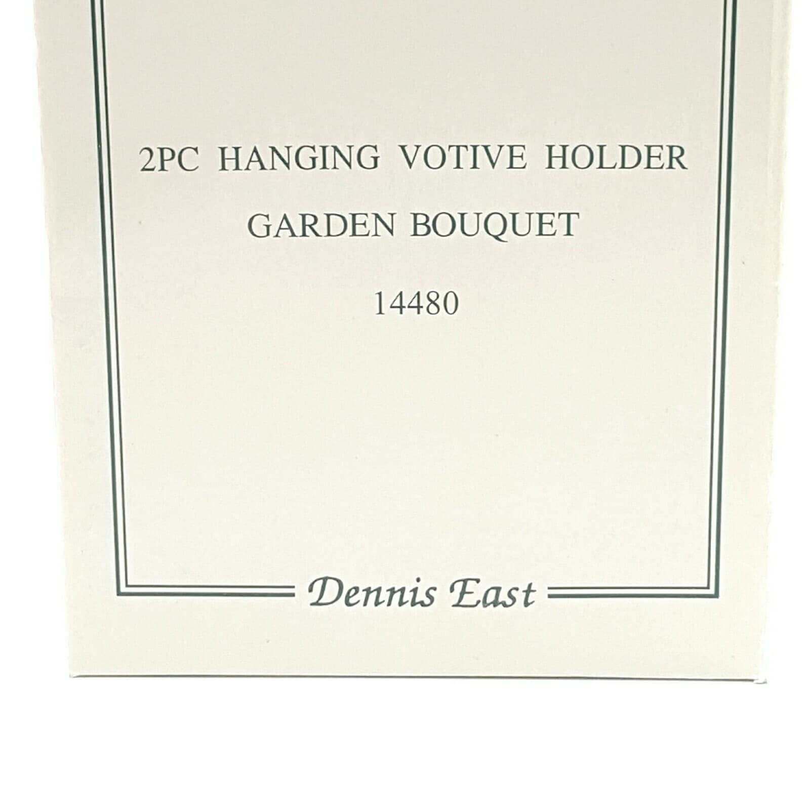 Hanging Votive Holder Garden Bouquet Dennis East Trellis Collection New Spring - Thumbnail 4