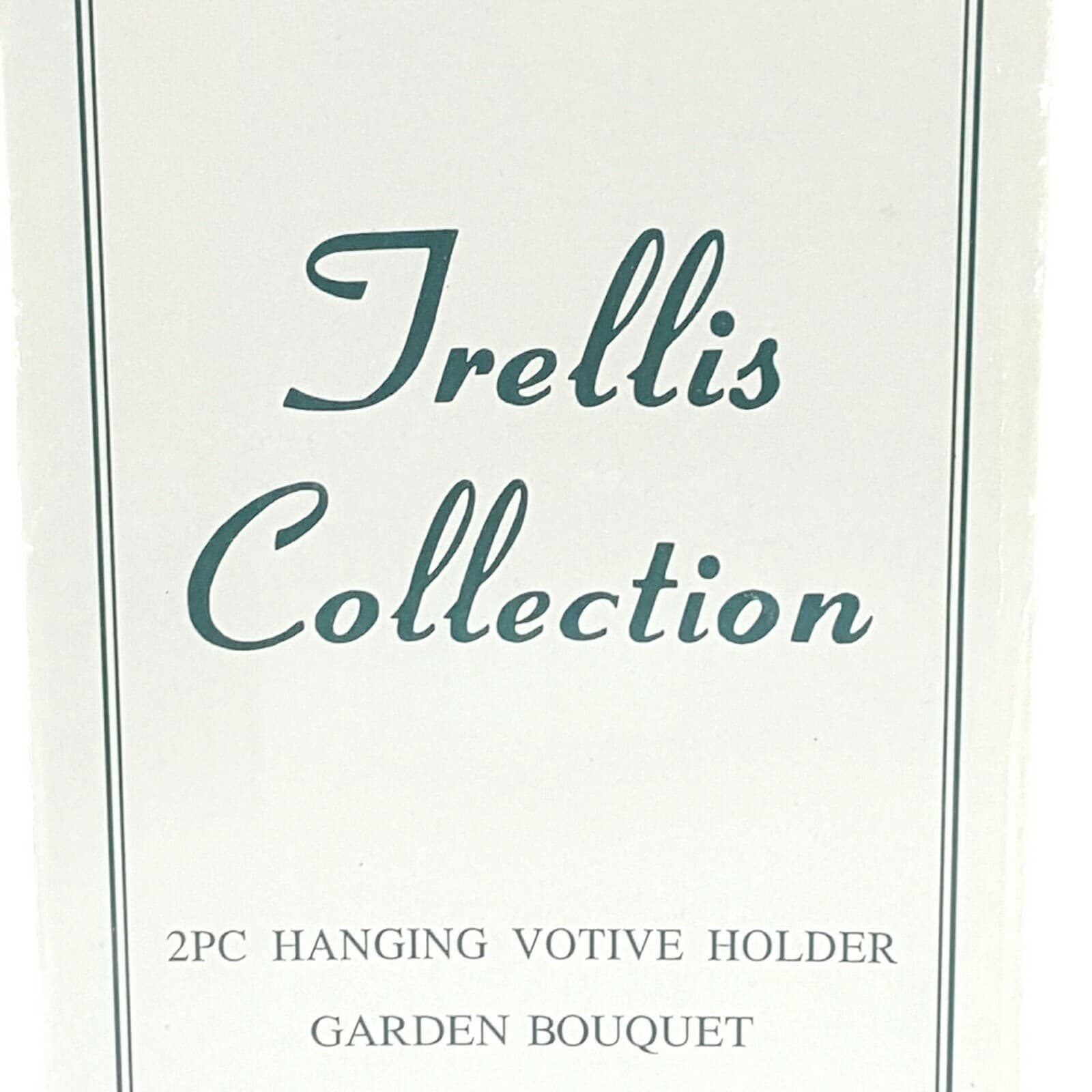 Hanging Votive Holder Garden Bouquet Dennis East Trellis Collection New Spring - Thumbnail 3