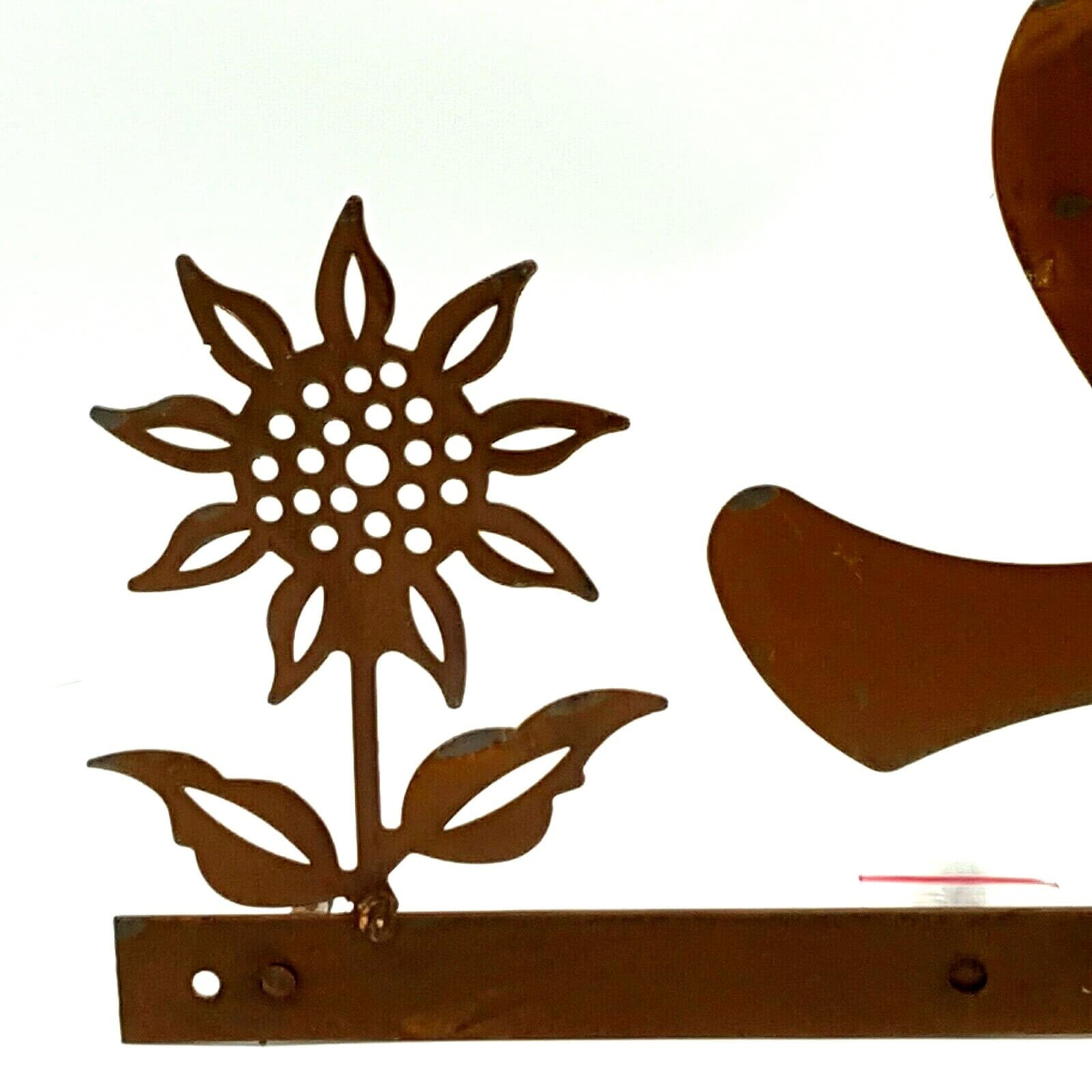 Watering Can Multi Hook Rack Summer Spring Outside Garden Sunflowers Flowers New - Thumbnail 9