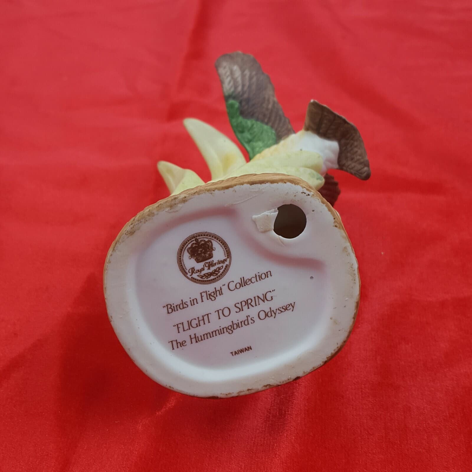 Royal Heritage Figurine Humming Bird Odyssey Birds in Flight to Spring Porcelain - Thumbnail 7