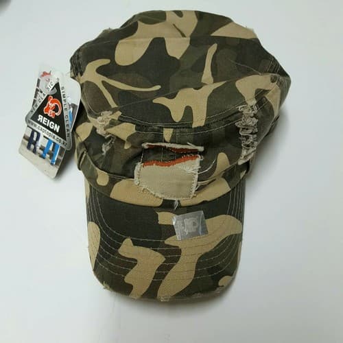REIGN Authentic Baseball Cap Hat Camouflage 77 Adjustable One Size Fits All C1 - Thumbnail 8