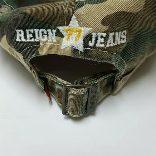 REIGN Authentic Baseball Cap Hat Camouflage 77 Adjustable One Size Fits All C1 - Thumbnail 3