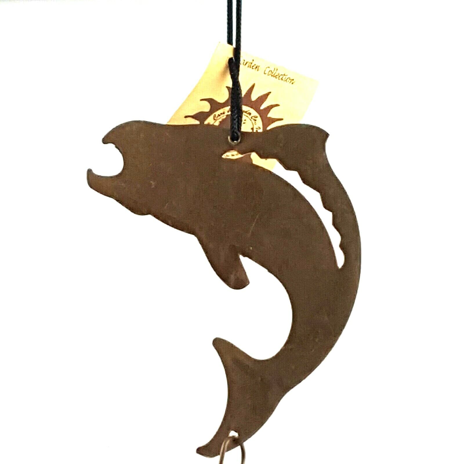 Metal Fish Themed Wind Chime Garden Collection Care And Wonder Inc. New - Thumbnail 11