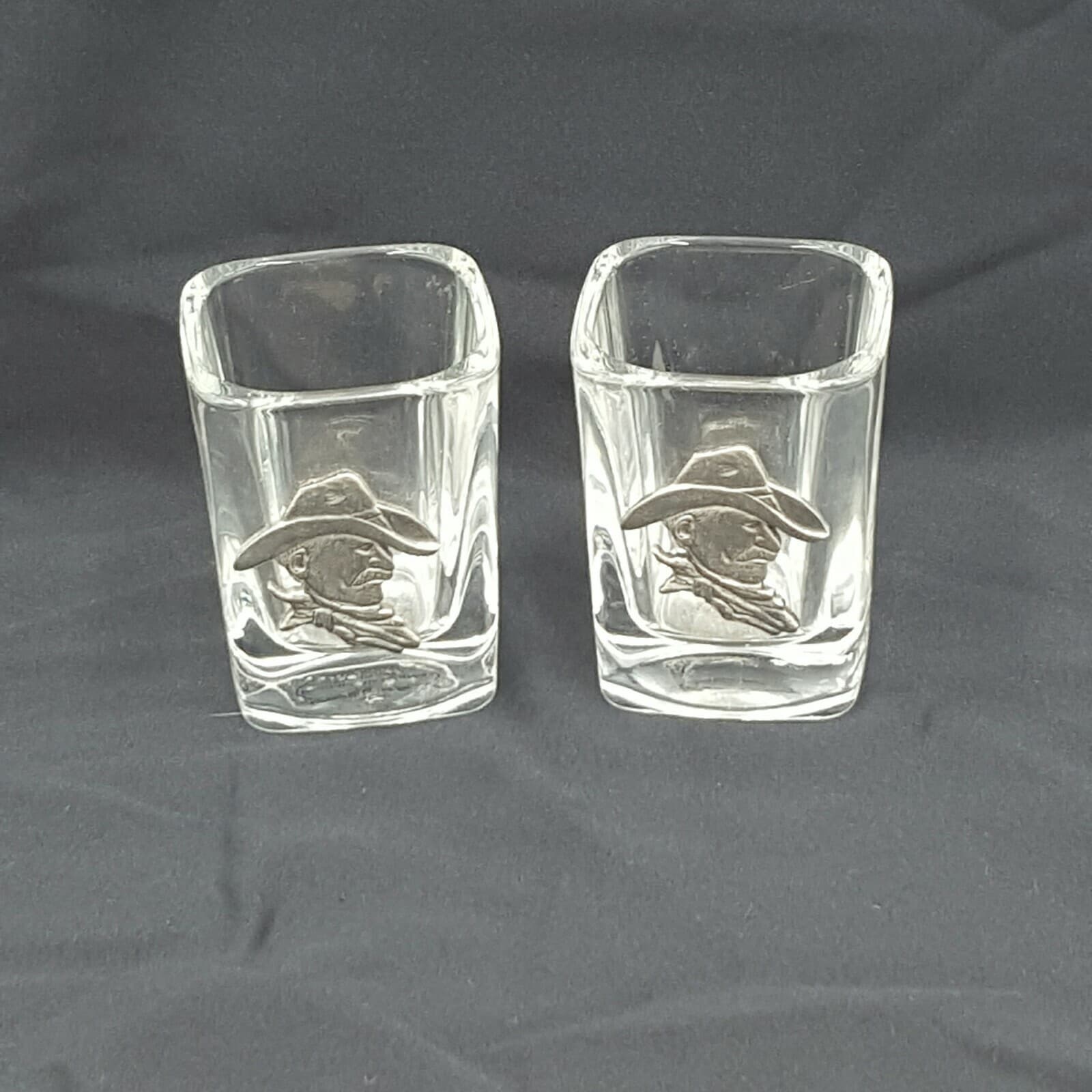 Cowboy Themed Shot Small Glasses Candle Holders Kitchen Dinning Western New - Thumbnail 4