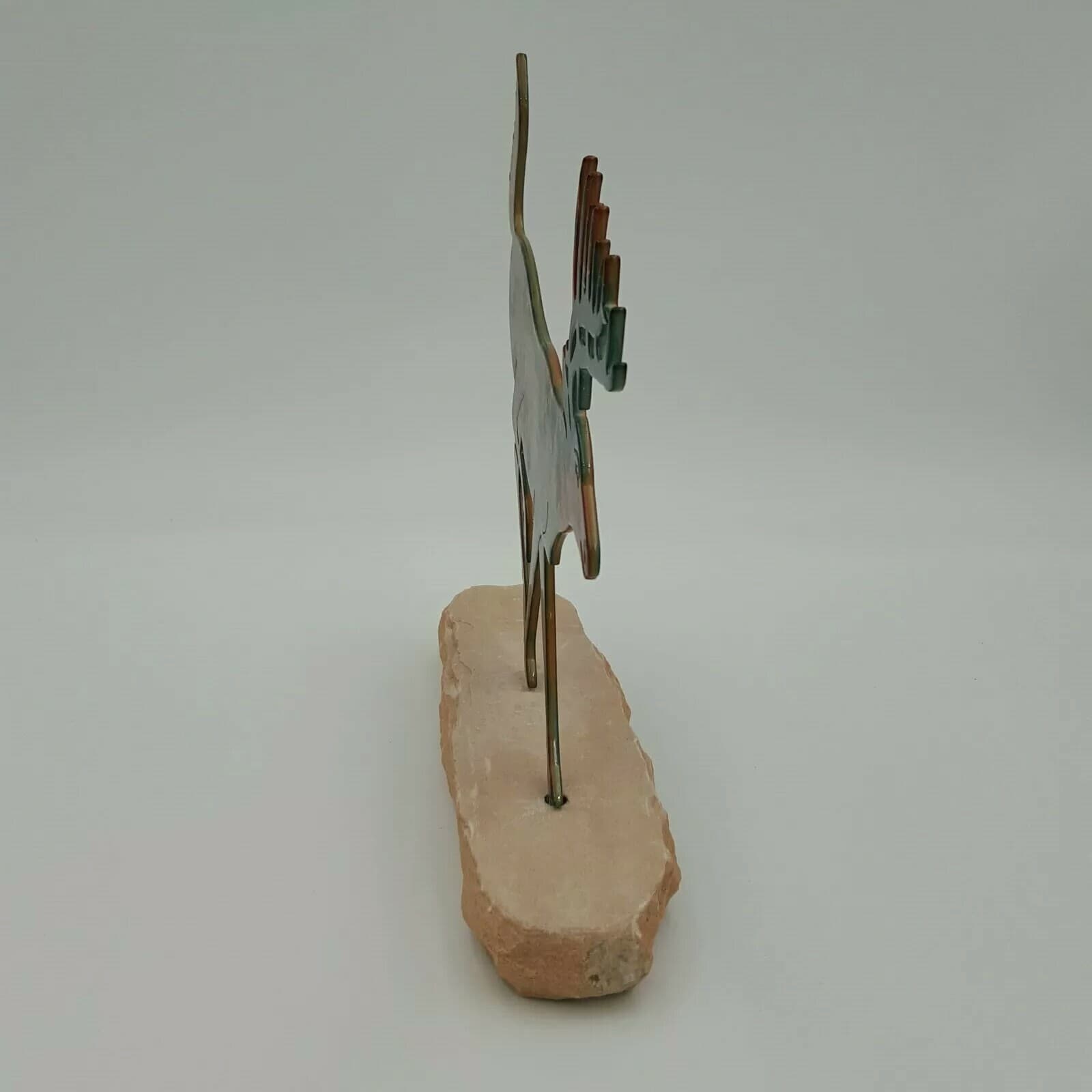 Running Metal Deer Rock Home Decor Statue Cabin Lodge Hunting Ranch House Camo - Thumbnail 12