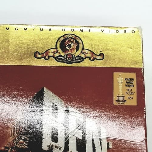 Ben Hur VHS Video Tape 2 Tape Set Charlton Heston MGM - Thumbnail 4