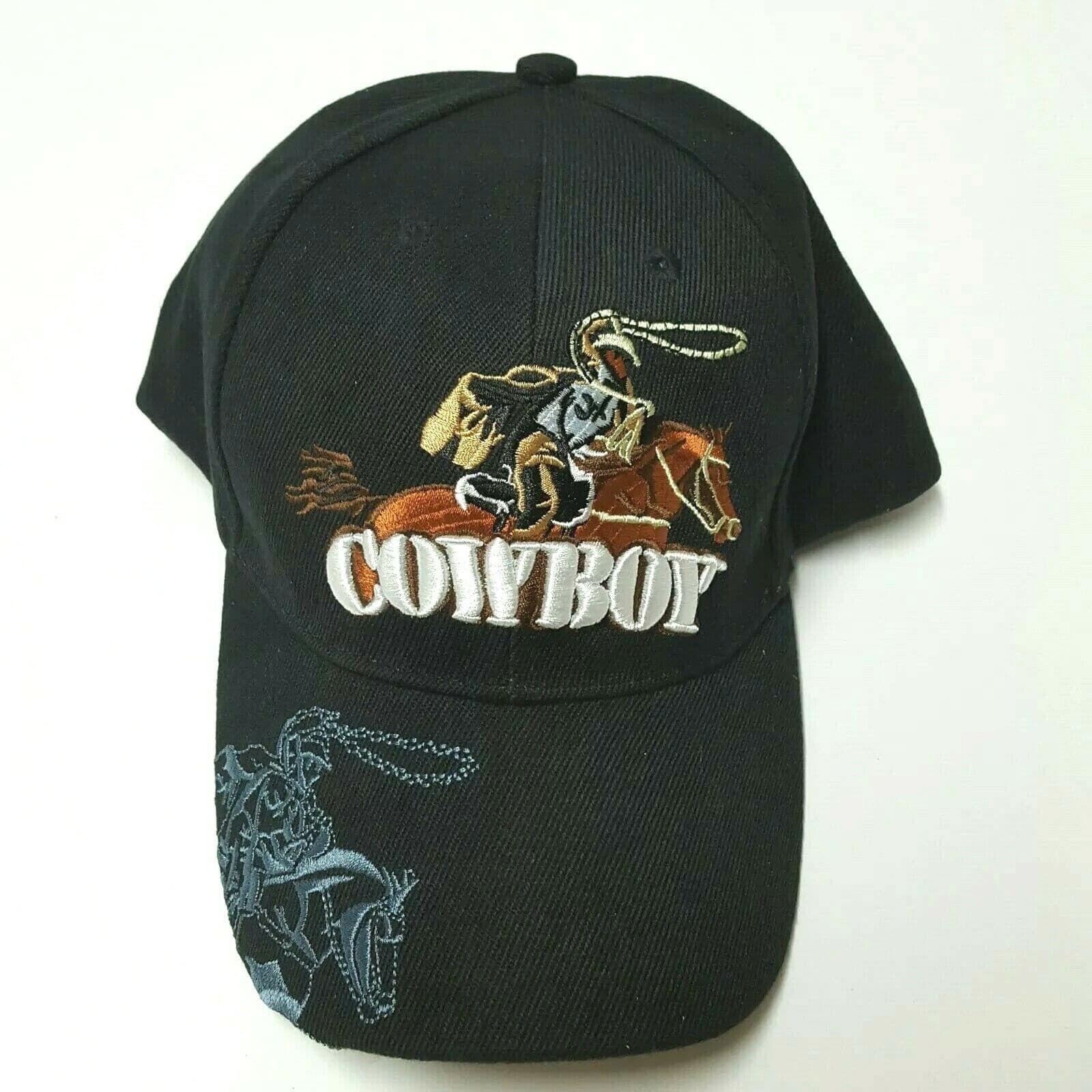 Cowboy Rodeo Native Pride Roper Ranch Horses Adjustable Baseball Cap Ball Hat C3 - Thumbnail 2